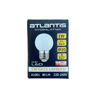 1W-BEYAZ GECE LAMBASI