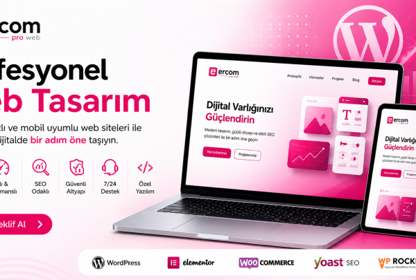 Profesyonel Web Tasarım Profesyonel Web Tasarım